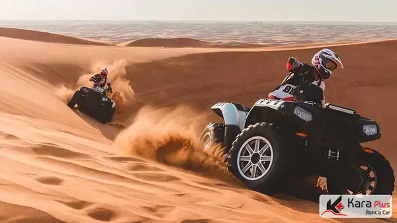 موتور سواری در دبی، تفریحی جذاب در کویر