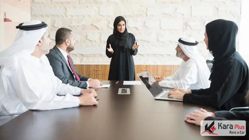 عکس زنان دبی - زنان در دبی برابر جنسیتی دارند