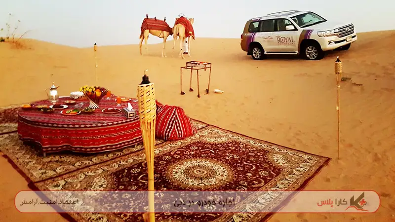 سافاری صحرای دبی از تفریحات لذتبخش در dubai