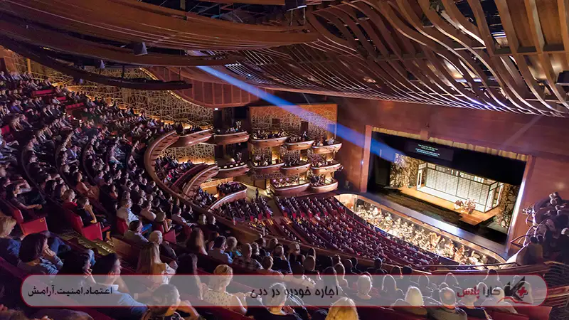 مرکز اپرای دبی، محلی برای فرهنگ دوستان با معماری زیبا