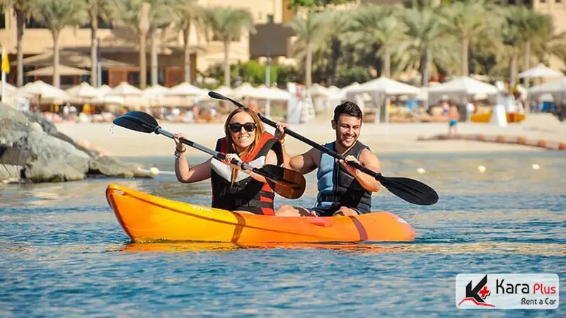 kakaking in jbr در دبی همراه تفریحات آبی