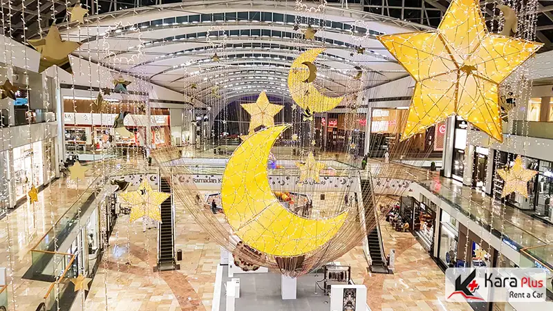 تزئینات ماه رمضان در شهر dubai