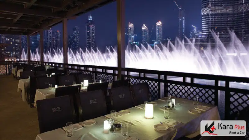 رستوران زیبای عبدالوهاب دبی
