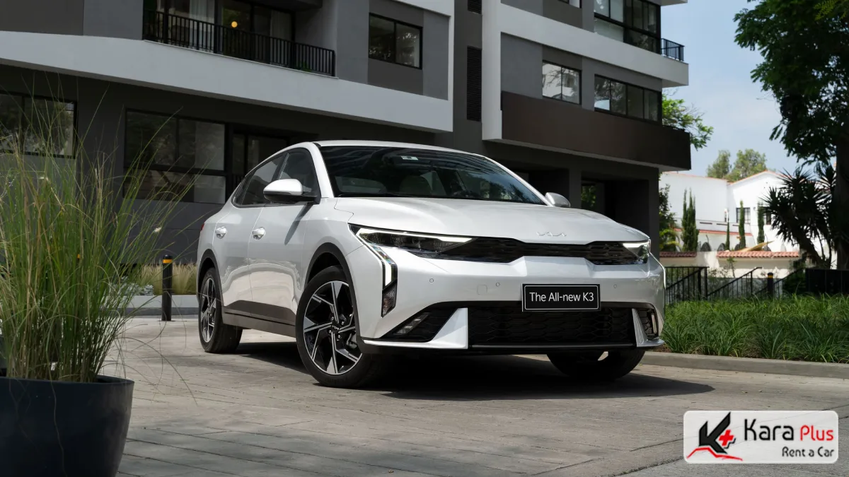 تجربه سفری آرام و مطمئن با اجاره کیا K3 در دبی