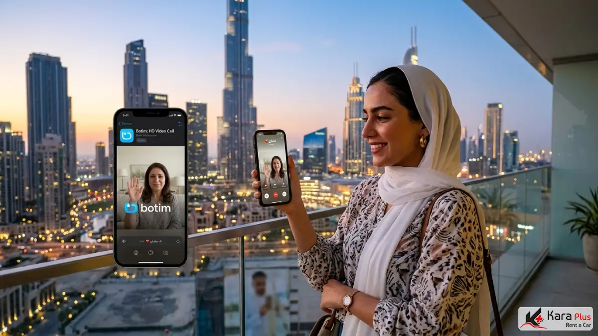 اپلیکیشن بوتیم تنها راه تماس تصویری در امارات است